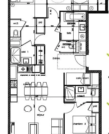 公寓 Evasion Alpine - Vue Imprenable & Confort Moderne 拉普拉涅