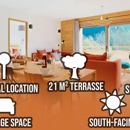 Evasion Alpine - Vue Imprenable & Confort Moderne Apartment
